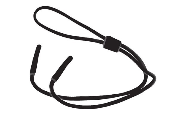 Flying Fisherman 7640A-BLACK BRAIDED RETAINER Eyewear Accessories & Retainers